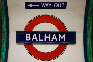 Station de métro Balham, à Londres