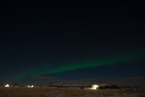 aurore boréale en islande
