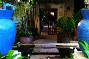 L'entrée de Walai House, à Chiang Mai