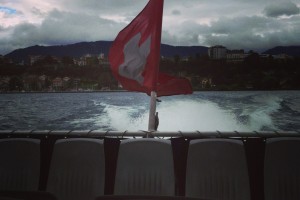 Bateau sur le Lac Léman