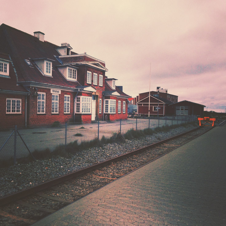 Gare de Hirtshals, Danemark