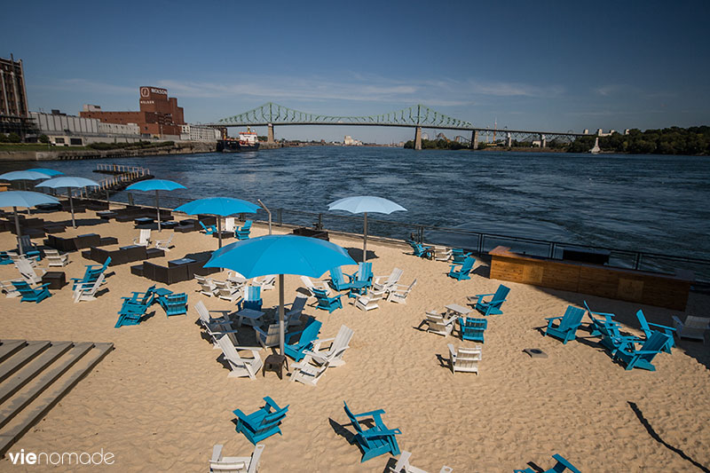 Plage de la Tour de l'Horloge, Montréal