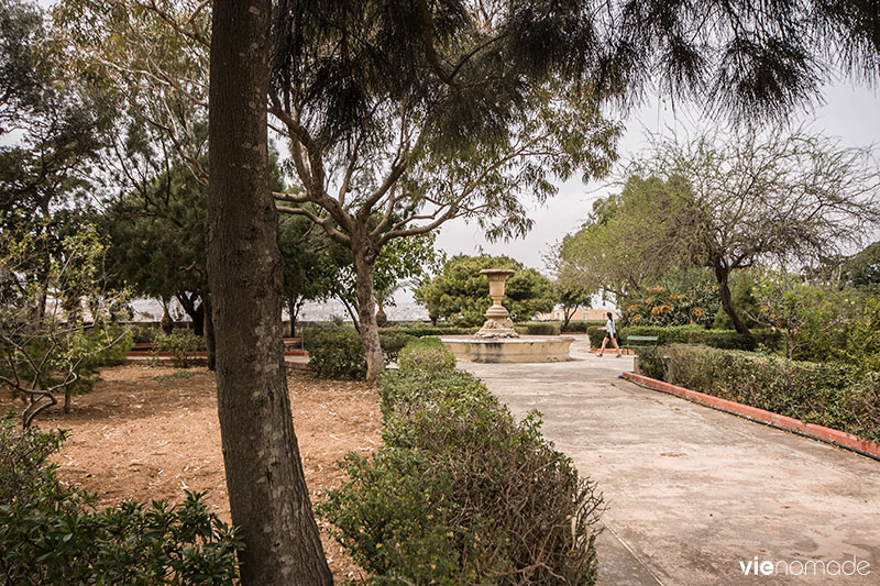 Jardin botanique Argotti à Floriana, à côté de La Valette, Malte