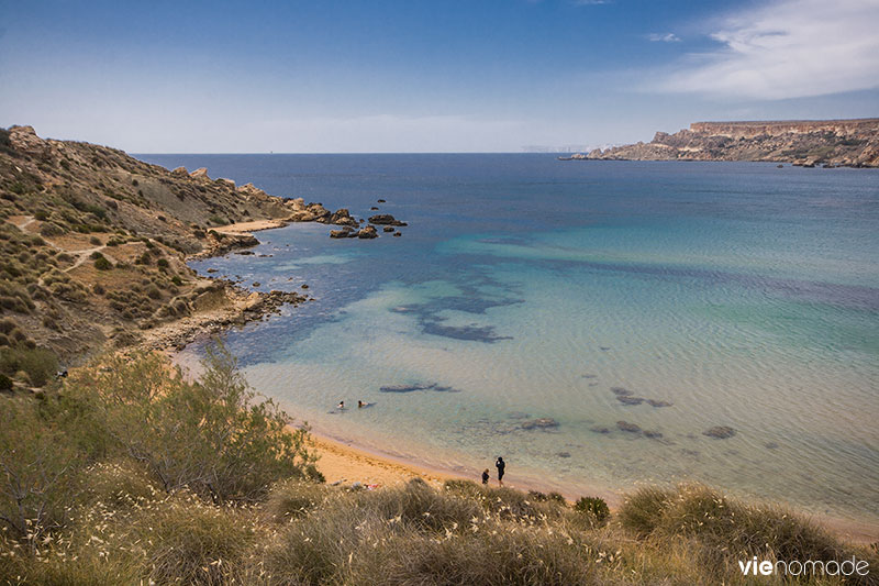 Ghajn Tuffieha, la plus belle plage de Malte