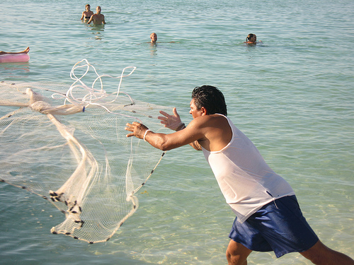 Pêche à la Sardine, Isla Mujeres