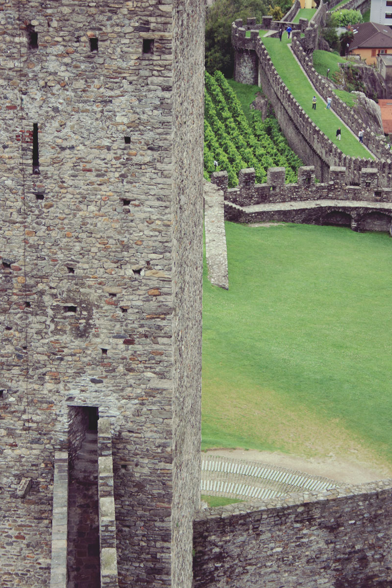 Château de Bellinzona, Suisse