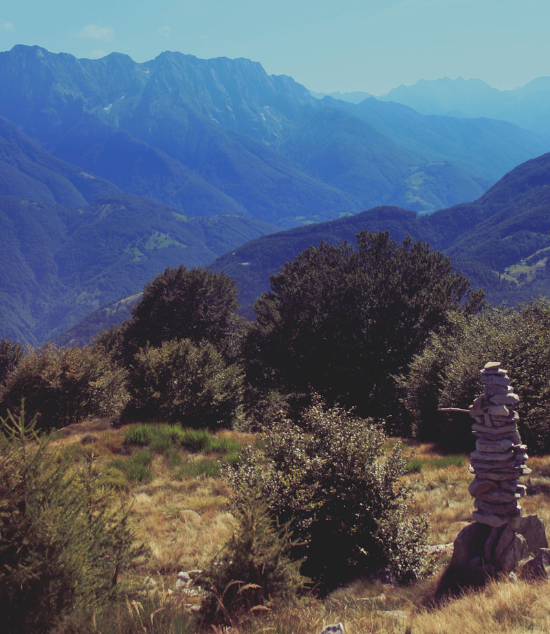 Monte Salmone, Tessin, Suisse