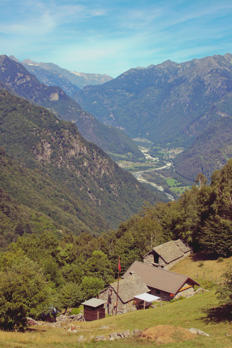 Monte Salmone, Tessin, Suisse