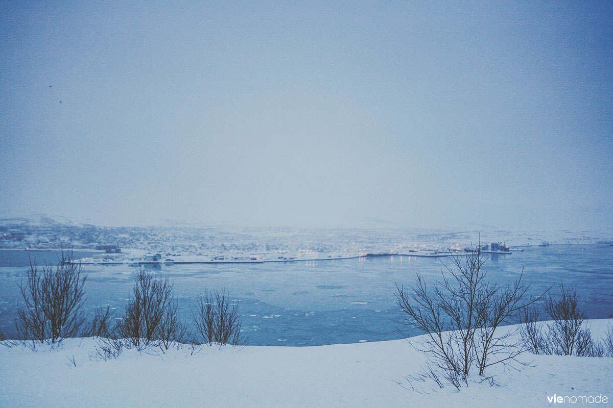 Akureyri en hiver, road trip islandais