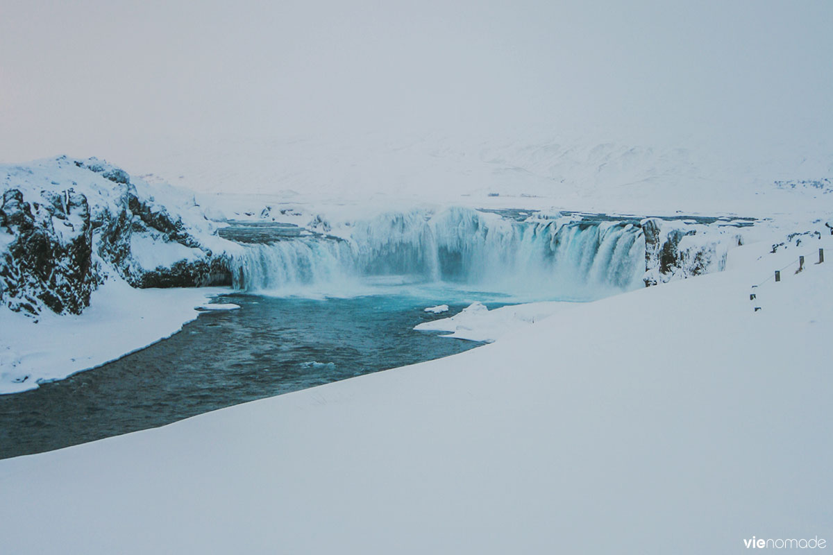 Godafoss en hiver