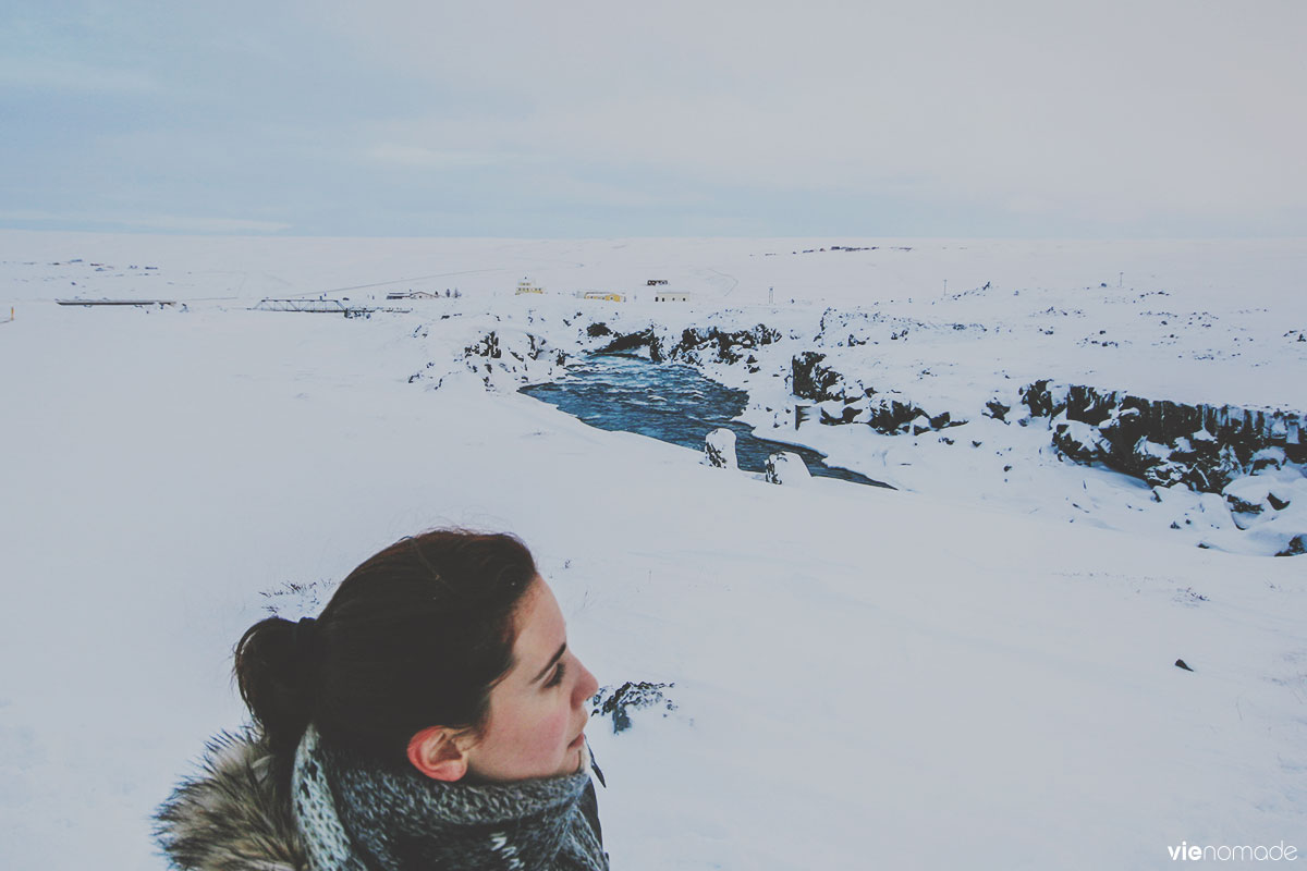 Godafoss en hiver