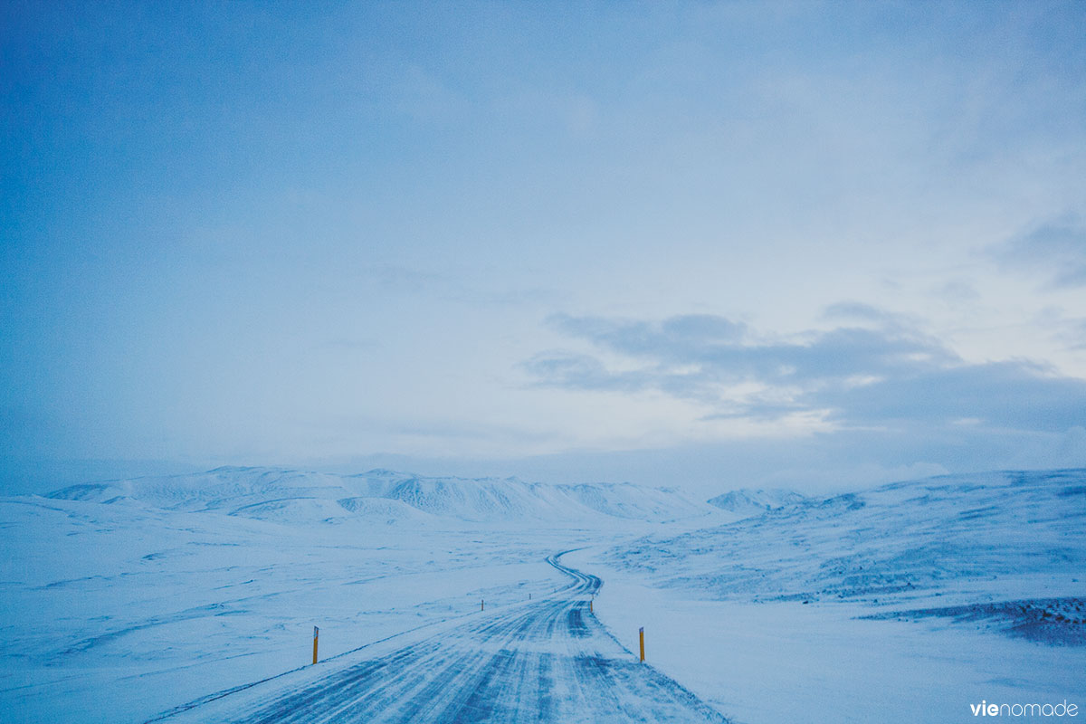 Road trip en Islande en hiver: le nord