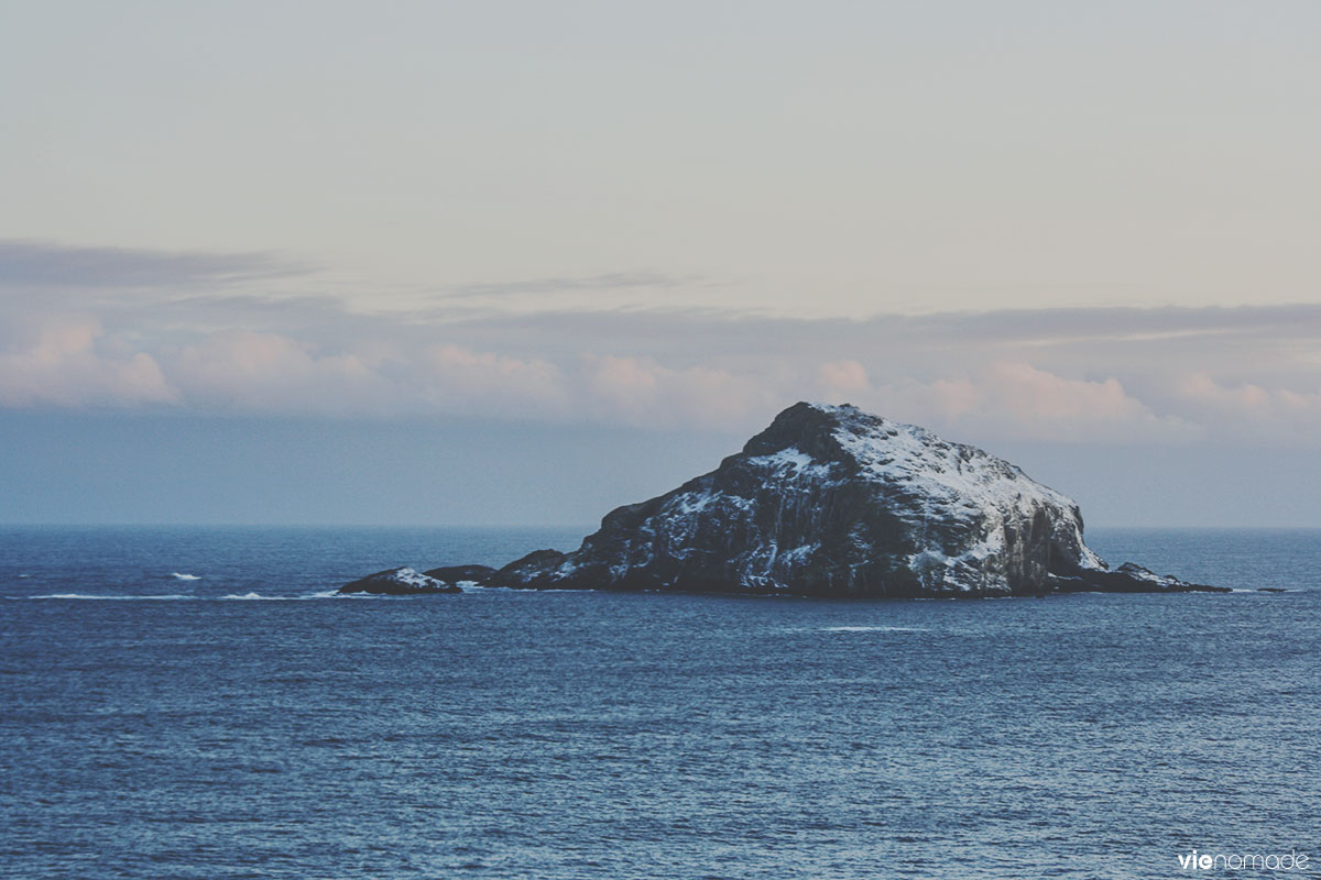 Île de Skrudur en Islande