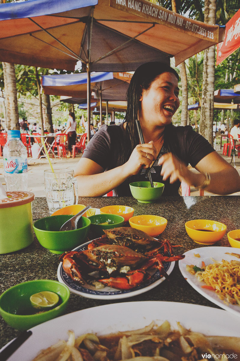 Manger à Ha Tien au Vietnam