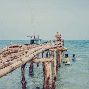 Sur la plage interdite de l'île de Phu Quoc au Vietnam (un peu malgré moi)