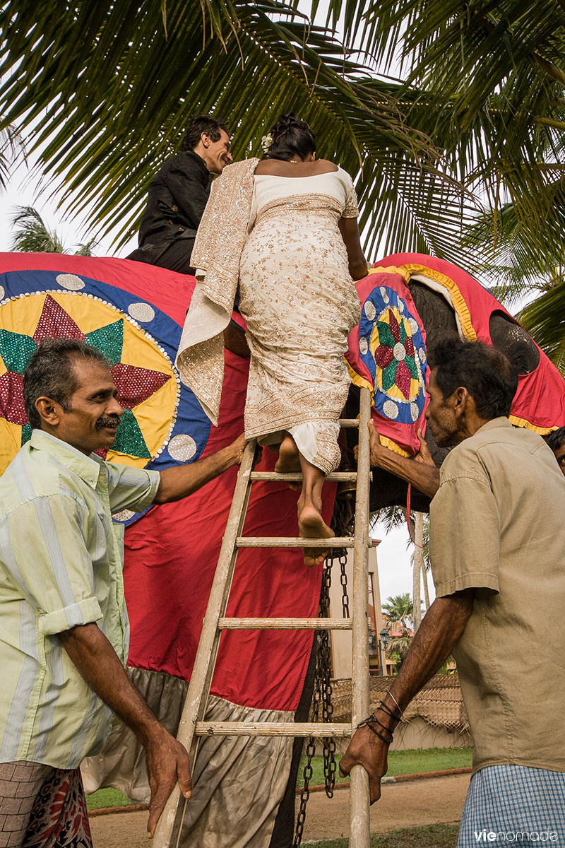 Mariage bouddhiste au Sri Lanka