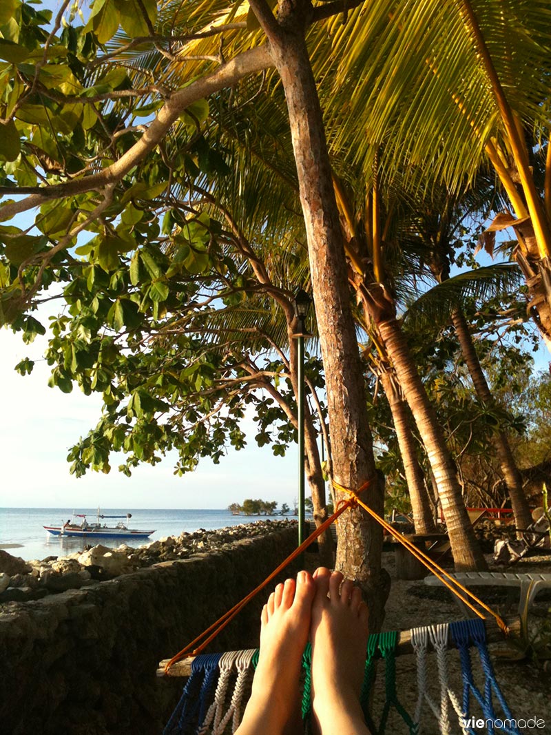 Plage sur une île Siquijor