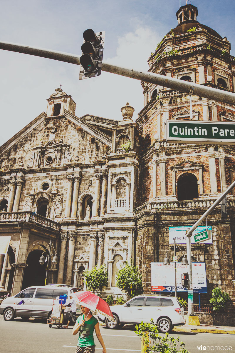 L'église de Binondo, quartier chinois de Manille