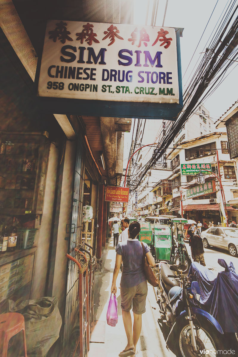 Binondo, quartier chinois de Manille
