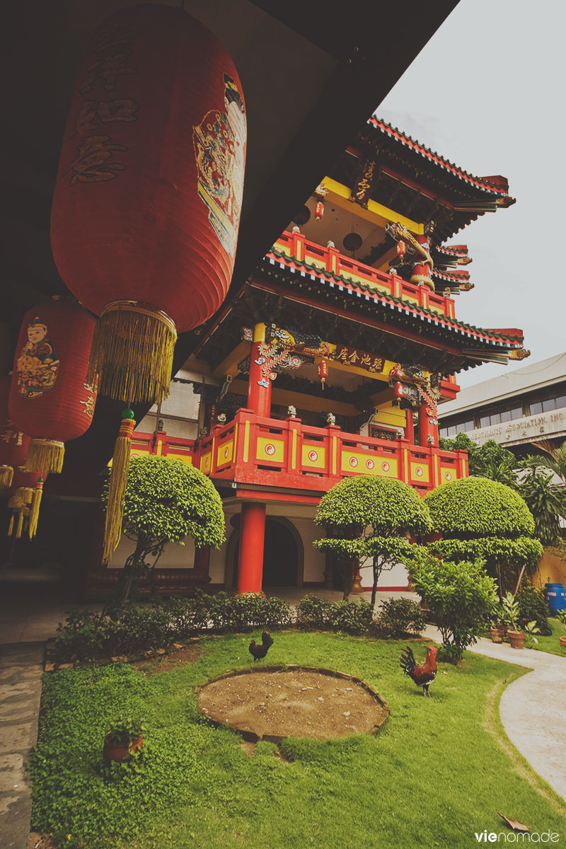 Temple chinois à Manille