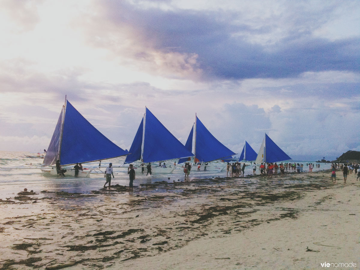 Sunset sail: voile à Boracay