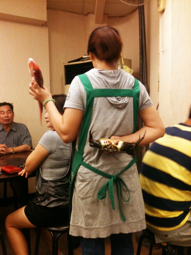 Le crabe ou le poisson? Re chao 69, Taipei