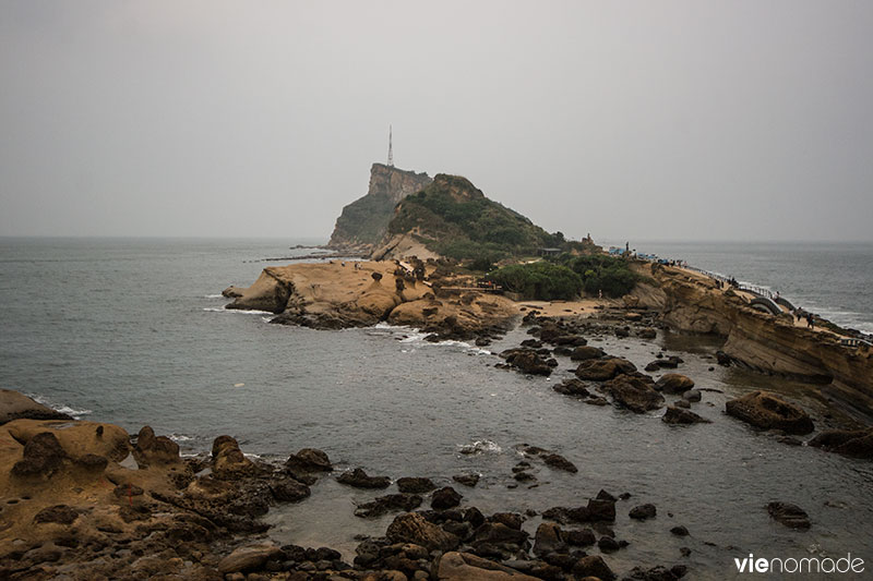 Yehliu, parc géologique à Taïwan
