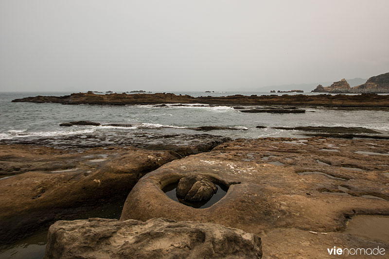 Yehliu, parc géologique à Taïwan
