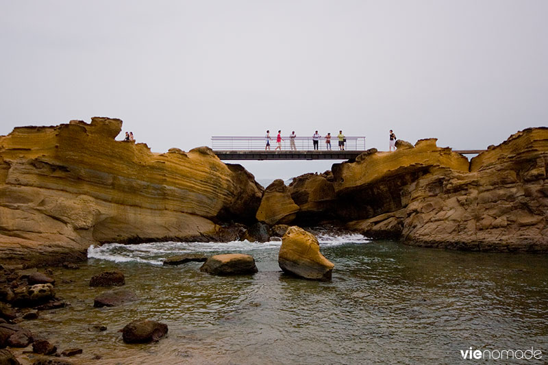 Yeliu, parc géologique à Taïwan