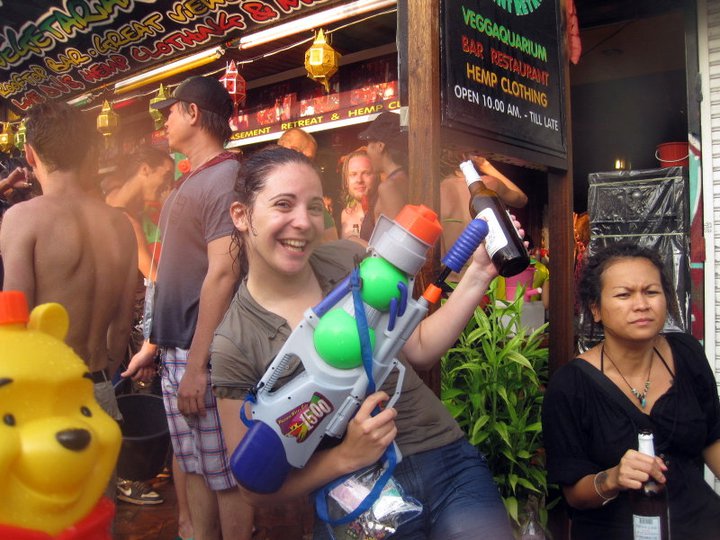 Songkran à Chiang Mai, Thaïlande