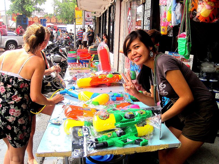 Songkran à Chiang Mai, Thaïlande