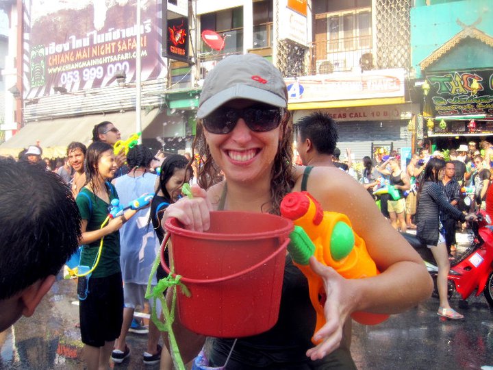 Songkran à Chiang Mai, Thaïlande