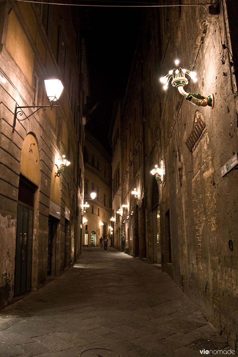Sienne de nuit, Toscane