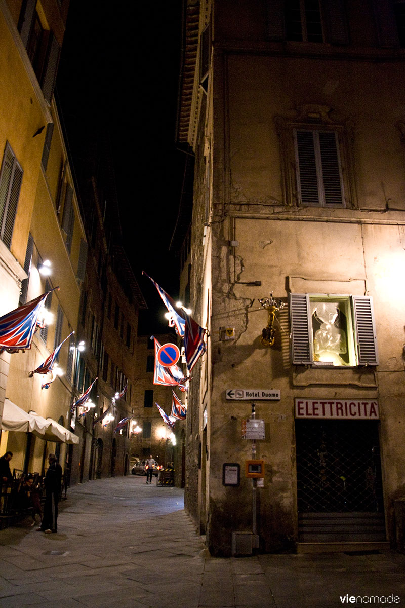 Sienne de nuit, Toscane