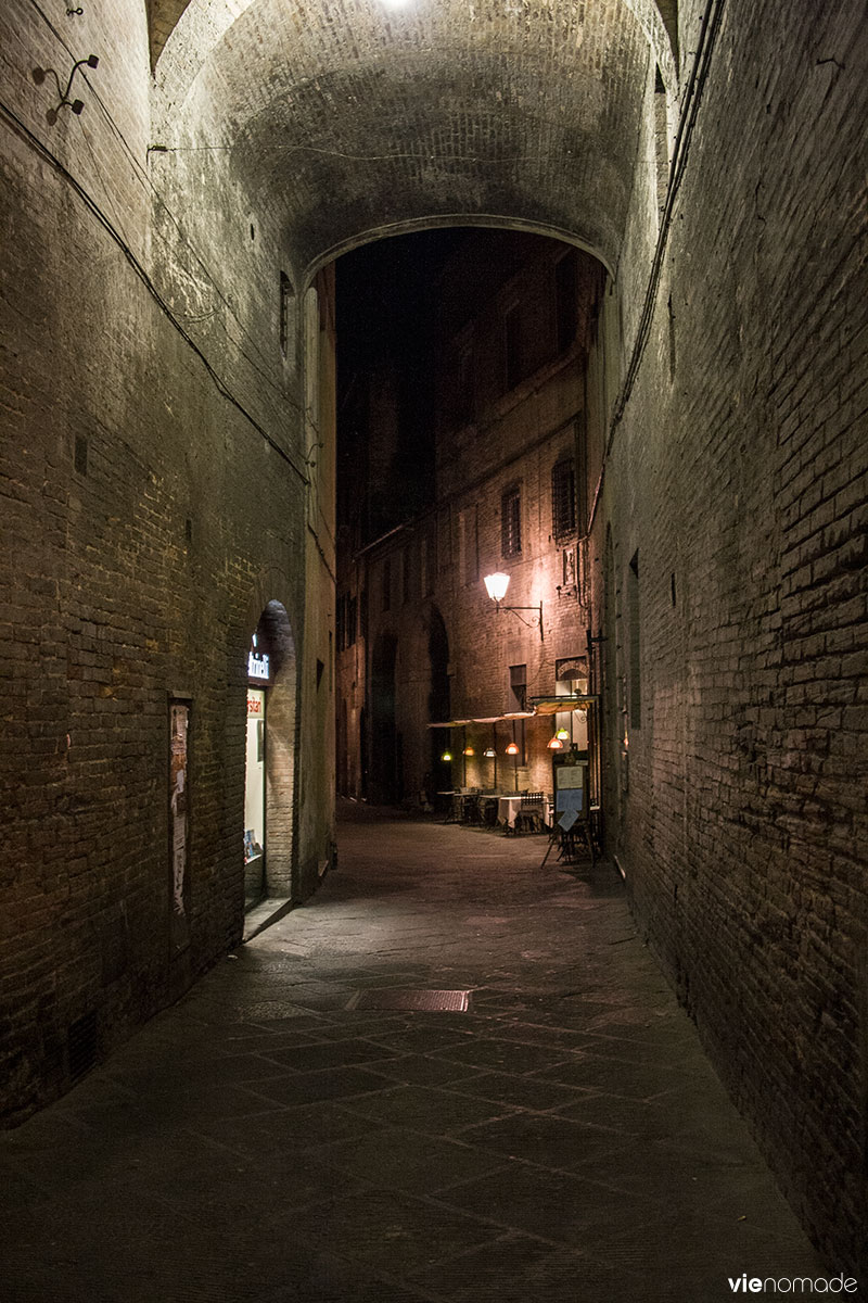 Sienne de nuit, Toscane