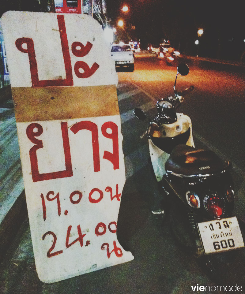 Conduire un scooter en Thaïlande