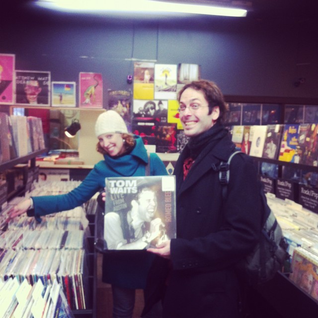 Magasin de disques à Montréal