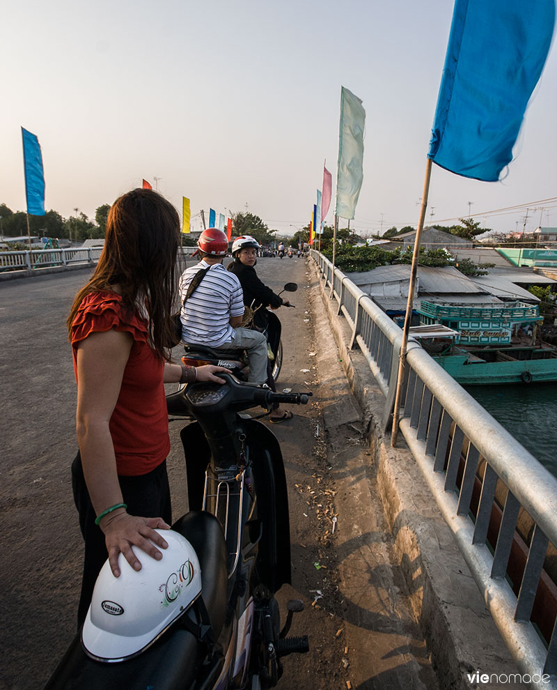 Un accident de scooter au Vietnam