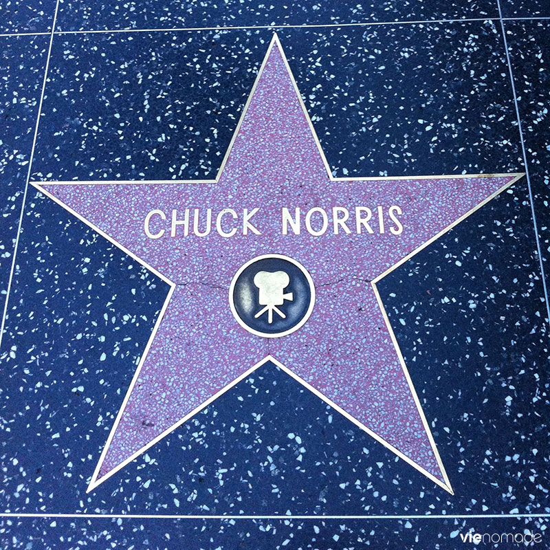 Chuck Norris sur le Walk of Fame