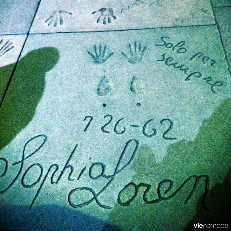 Sophia Loren sur le Walk of Fame