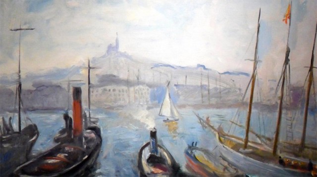 Charles Camoin, "Le Port de Marseille"