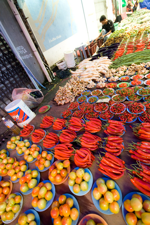 Au marché de Kuching