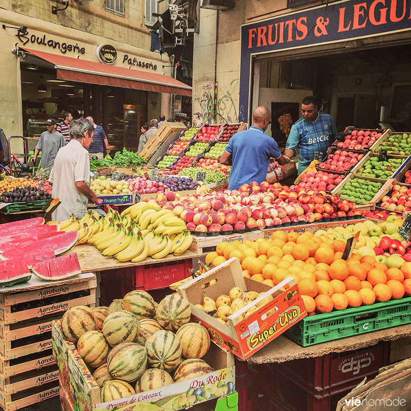 Marseille, marché de Noailles