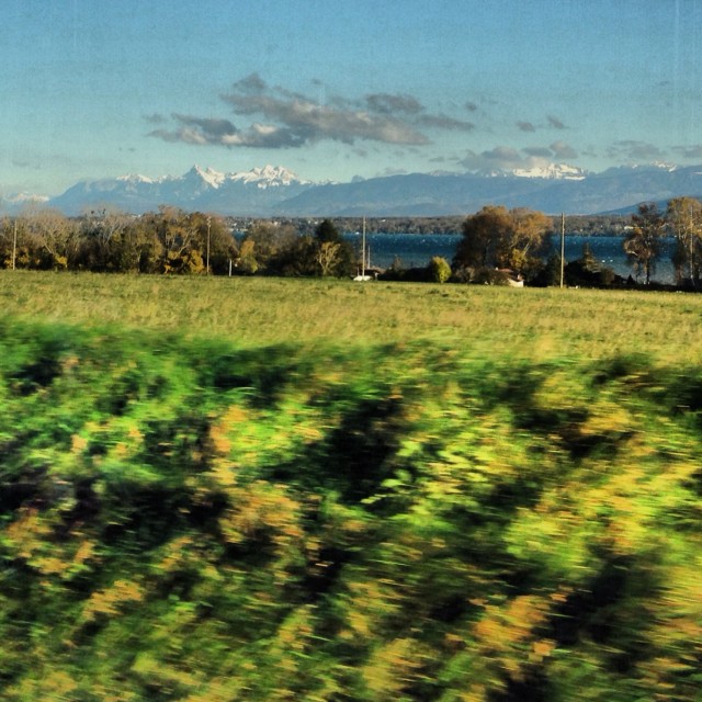 Quelque part entre Lausanne et Genève