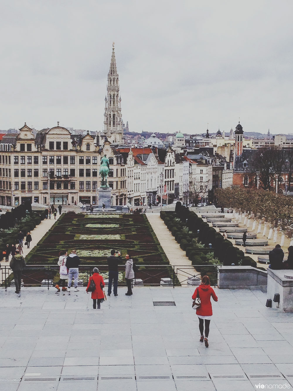 Jardin du Mont des Arts, Bruxelles