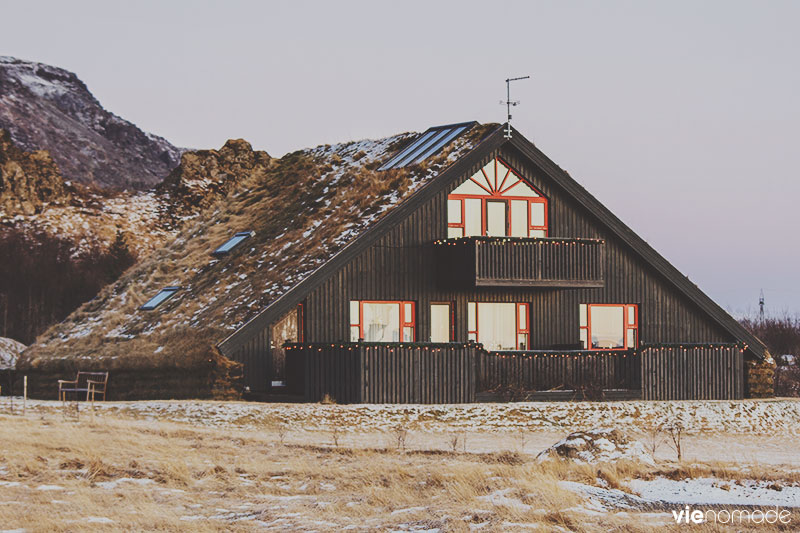 Sur les routes d'Islande, en hiver