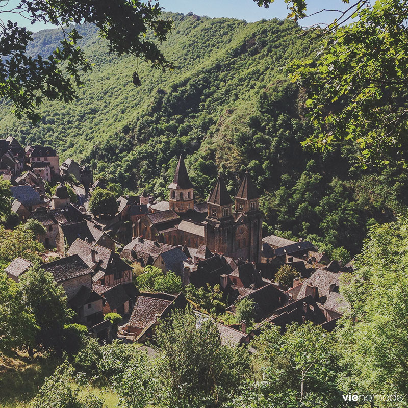 Village de Conques, patrimoine UNESCO