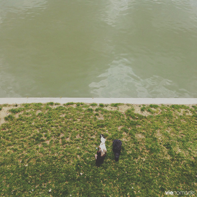 Les bords de la Garonne à Toulouse