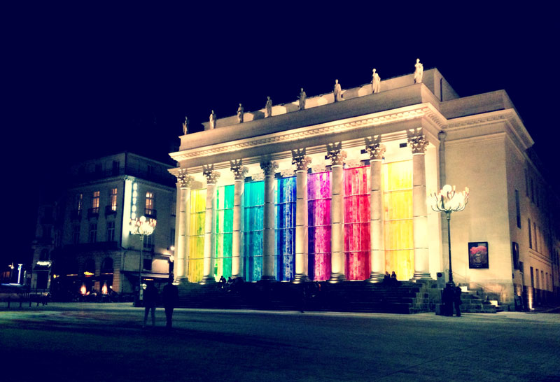 Nantes la nuit, Place Graslin