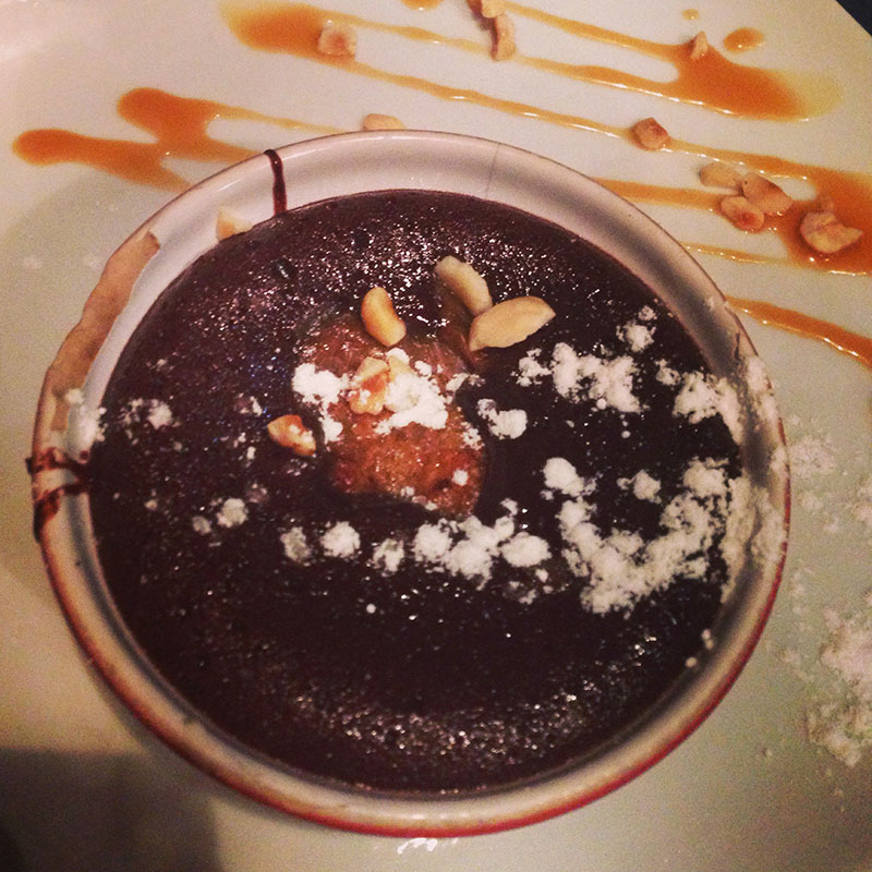 Le dessert du B.